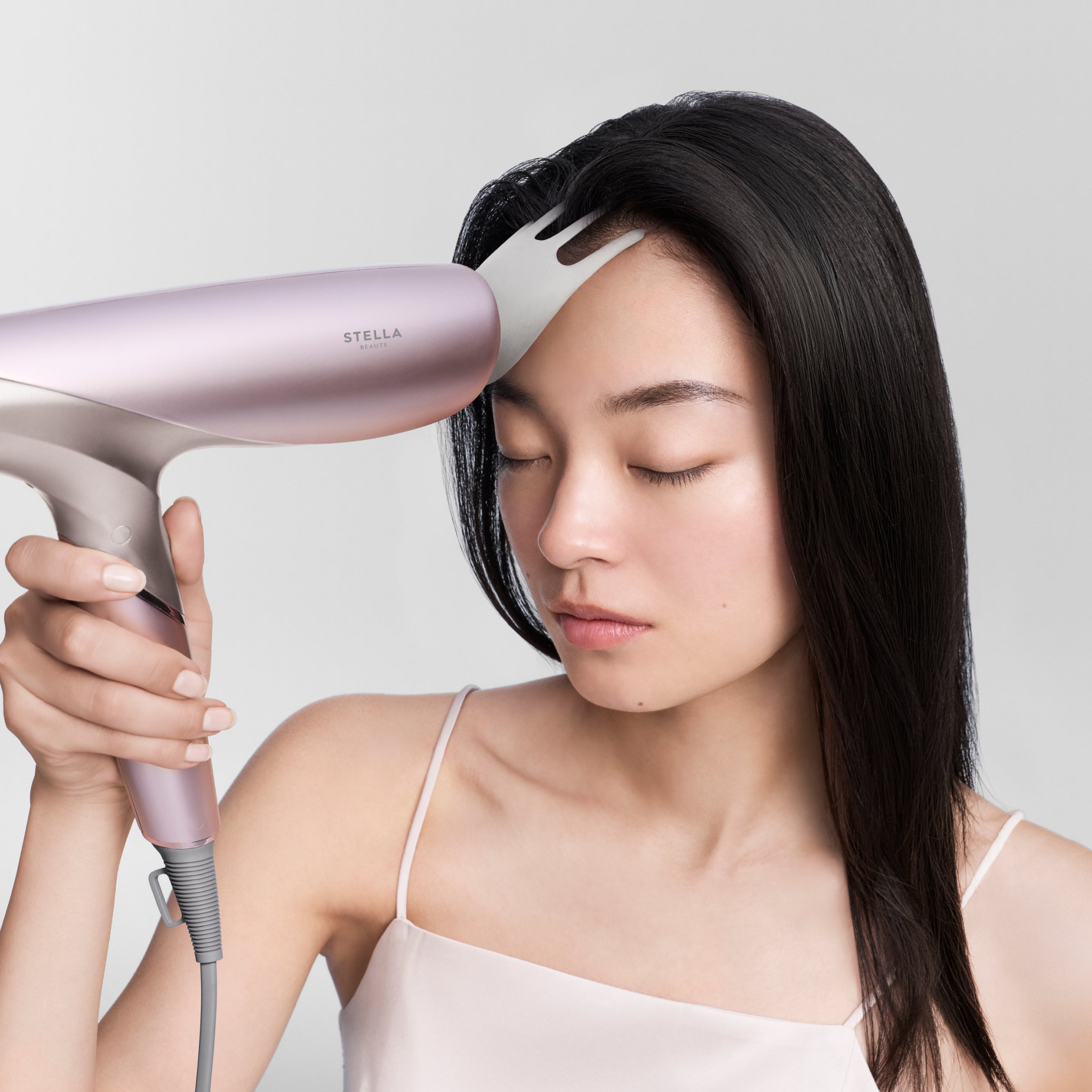 シルバー ハンドヘルド型 ヘアドライヤー Shine Rebirth Hair Dryer JEWEL（シャインリバースヘアドライヤー